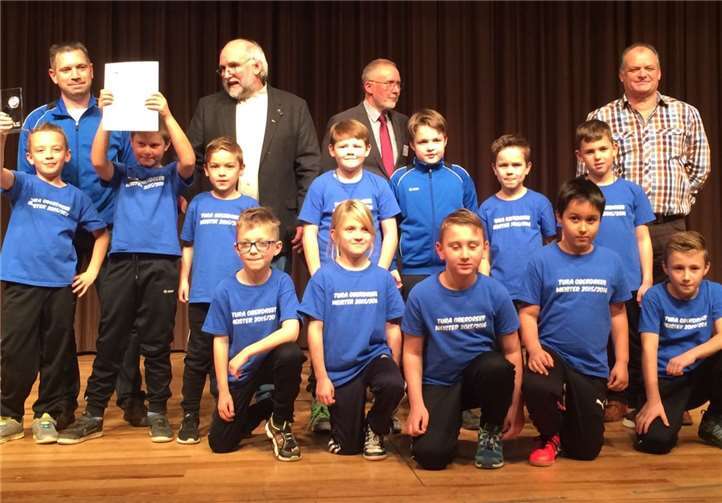 Die amtierenden Meister aus Oberdrees. privat