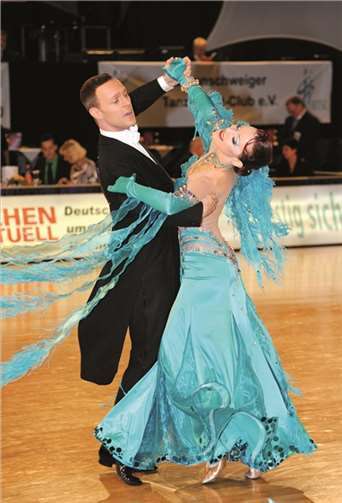 Die amtierenden Rheinland-Pfälzischen Landesmeister Klaus Genterczewsky und Julia Quinot.Helmut Kerschsieper