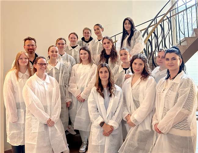 Die angehenden MFAs erhielten viele interessante Einblicke. Foto: privat