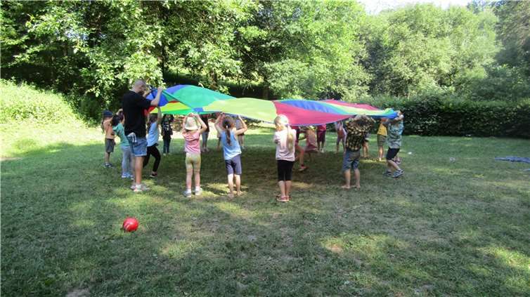 Die angehenden Schulkinder des Haus für Kinder Vallendar wachsen immer mehr zu einem Team zusammen.