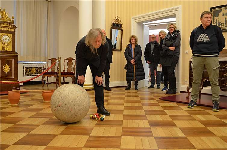 Die anwesenden Besucher waren sehr angetan.