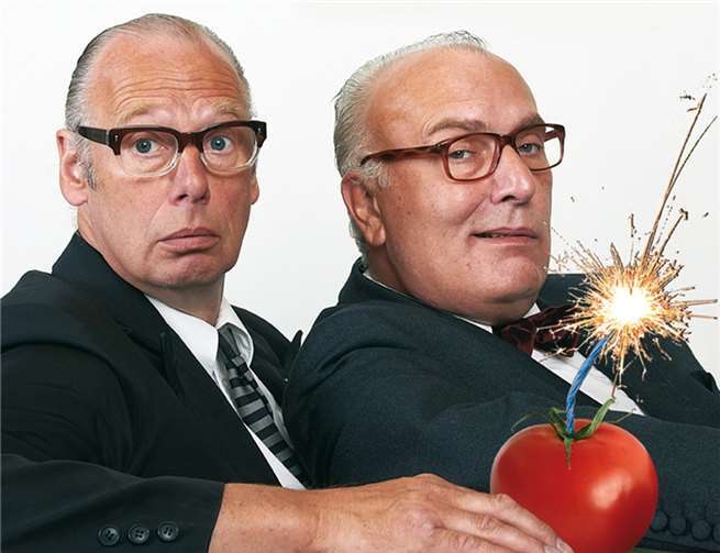 Die beiden Bonner Kabarettisten Rainer Pause und Norbert Alich kämpfen für eine bessere Welt - auf ihre Art. privat