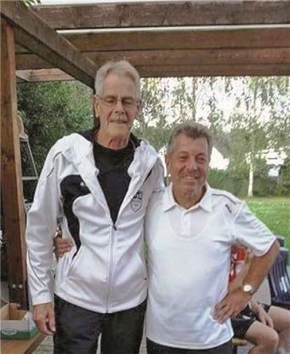 Die beiden Erstplazierten Uwe Brakemeier und Günther Kurdek. privat