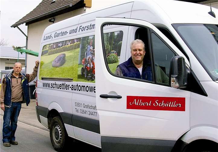 Die beiden Geschäftsführer Hubertus und Friedbert Schüttler.