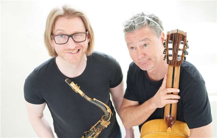 Die beiden Kreativen nehmen Corona als neue Herausforderung. Foto: privat