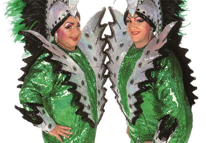 Die beiden Künstler Ham & Egg sind am 29. November in Neuwied.privat