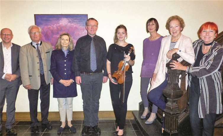 Die junge Geigerin Judith Stapf begeisterte alle