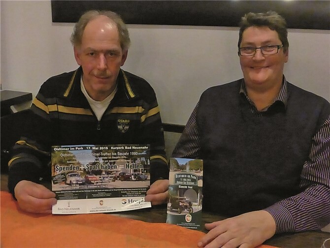 Die beiden Organisationsleiter (v.l.) Hermann-Josef Doll und Robert Kreusch. privat