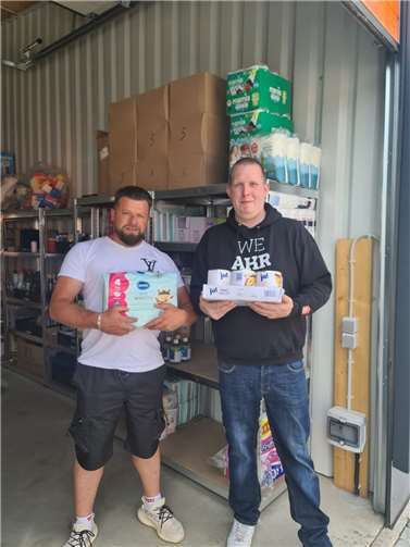 Die beiden Organisatoren, David Kochannek aus Bad Ems und Jörg Schmitz aus Lahnstein  Foto: privat