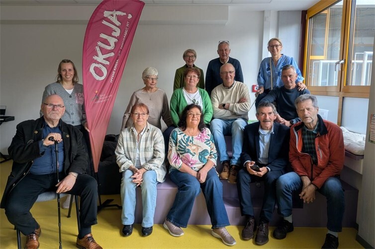 Die beiden Partnerschafts-Komitees zu Besuch bei der OKUJA