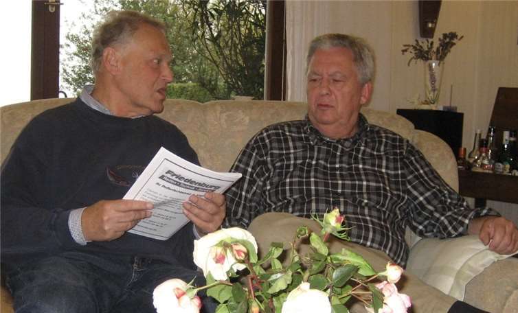 Die beiden Protagonisten der DHS und der SHG Rainer Walterscheid (re.) und Herbert Müller.privat