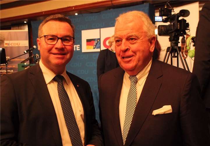Die beiden heimischen CDU-Landtagsmitglieder Horst Gies (l.) und Guido Ernst halten den Regierungsentwurf zur Novellierung des Kindertagesstättengesetzes in Rheinland-Pfalz für unzureichend. Foto: privat