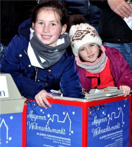 Die beiden süßen Glücksfeen Valentina und Evelina.