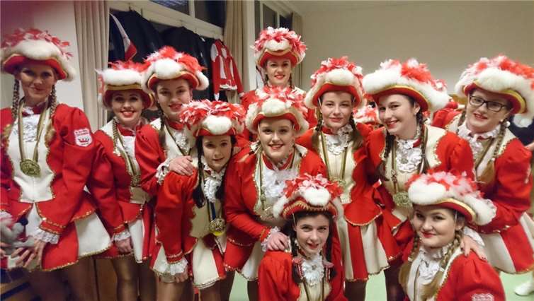 Die beliebte Tanzgarde freut sich immer wieder auf Neuzuwachs. Privat