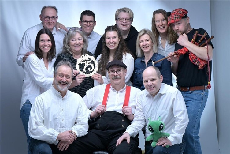 Die beliebte Theatergruppe.