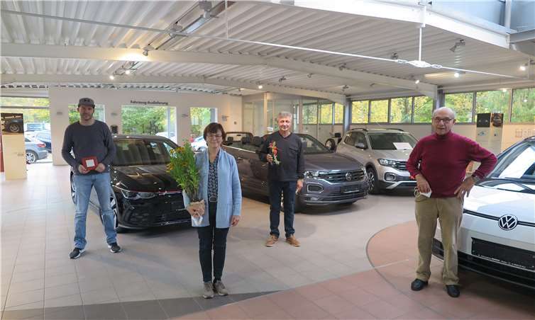 Die beschenkten Jubilare. Foto: privat