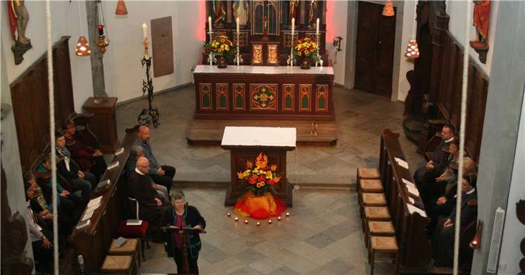 Die besondere Atmosphäre der Klosterkirche ist ideal, um einmal innezuhalten und ruhig zu erden.Foto: Andrea Schulze