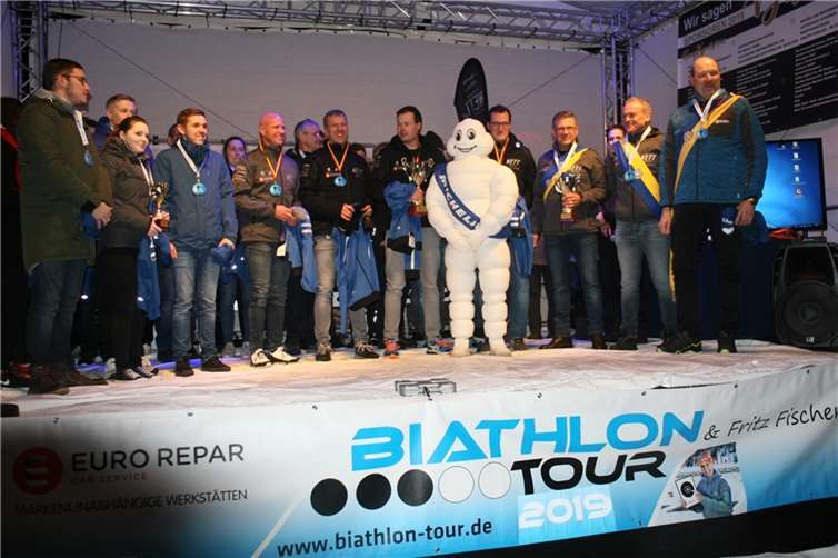 Die besten Teilnehmer werden im Rahmen einer Siegerehrung geehrt.