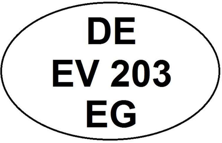 Die betroffene Wurst lässt sich durch das Identitätskennzeichen „DE EV 203 EG“ auf der Packung erkennen. Grafik: Kreisverwaltung Ahrweiler