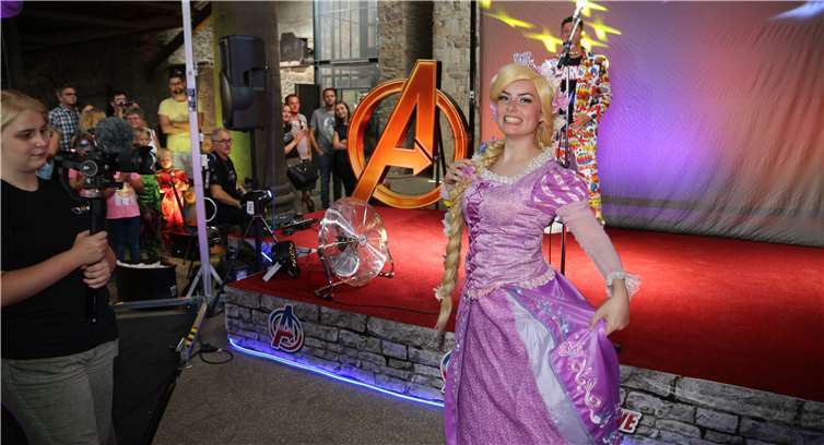 Die bezaubernde Rapunzel gibt sich die Ehre.