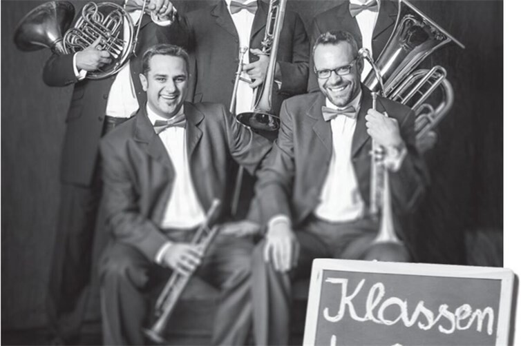 Die brAssMEN treten in Rensgdorf auf.