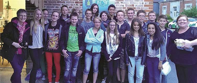 Die deutsch-französische Freundschaft wird durch die Jugend erhalten. privat