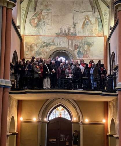 Die diesjährig letzte Sommerkirche in der Linzer Pfarrkirche Sankt Martin.Foto: Hans Schmitt