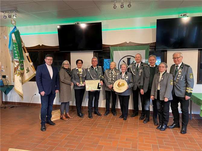 Die diesjährige 161. Generalversammlung der Schützenbruderschaft St. Sebastianus.  Foto: privat