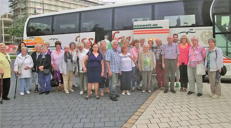 Die diesjährige AWO Reisegruppe war begeistert von dem Ausflug in die Domstadt.privat