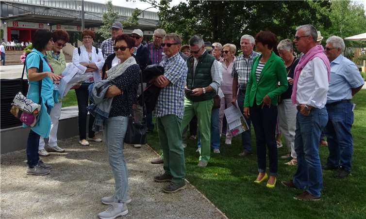 Die diesjährige Bundesgartenschau in Heilbronn war das Hauptziel der Reise. Fotos: BUGA-Freunde Koblenz