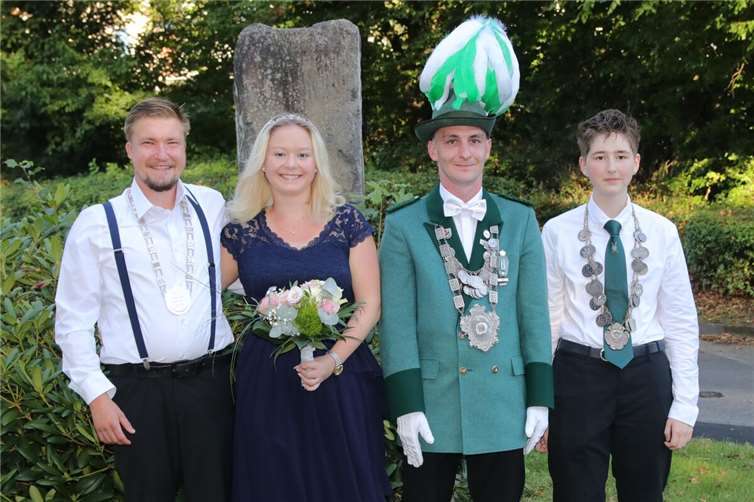 St.-Michael-Kirmes in Roßbach: Tradition und Party Die diesjährige Majestäten.Foto: privat