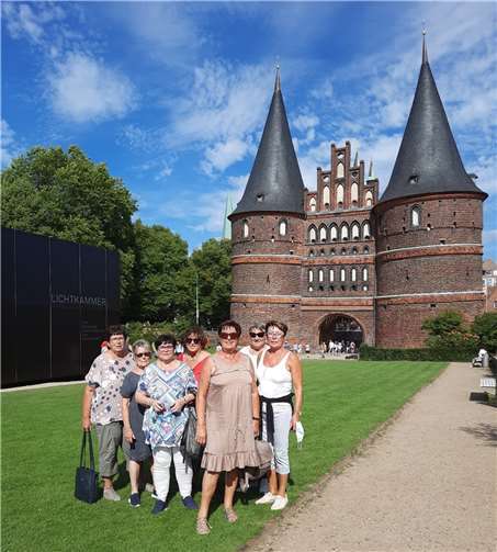 Die diesjährige Städtereise führte die sieben Frauen in die schöne alte Hansestadt Lübeck. Foto: privat
