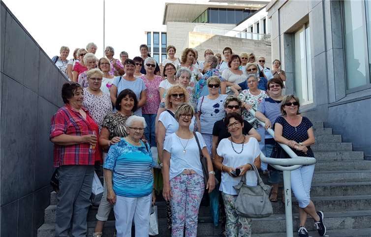 Die diesjährige Tour führte die Nickenicher Damen nach Maastricht.privat