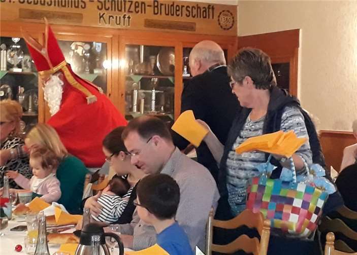 Die diesjährige Winterwanderung mit anschließendem gemütlichen Beisammensein war gut besucht. privat