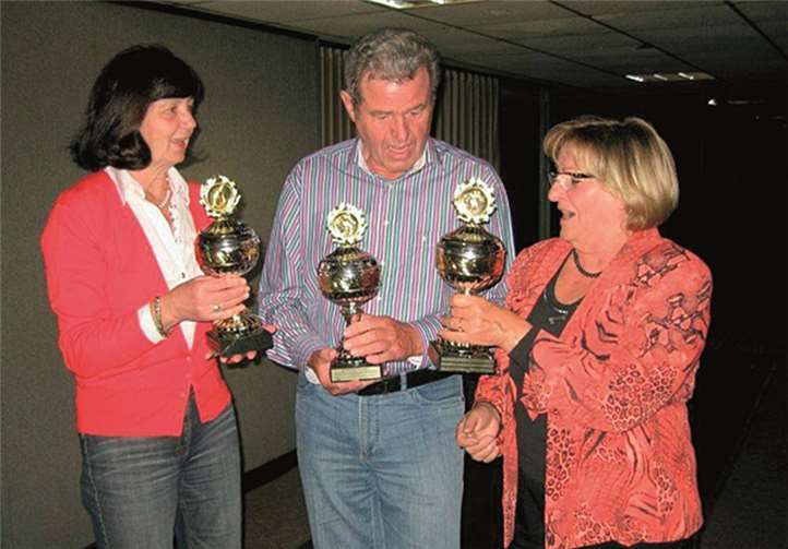 Die diesjährigen Klubmeister des Kegelclubs „Windböggele.“privat