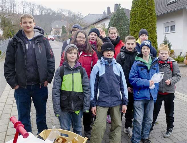 Die diesjährigen Lehmener Leierer: Gabriel Deis, Daria Jakobs, Anne und Katja Neeb, Selina und Jonas Bruns, Jannis und Niklas Karges, Nick Matzelt, Christopher Knaup, Constantin Breitkreutz, Philipp Schweikert. privat