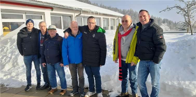 Die diesjährigen Teilnehmer der BSG Fortuna Ebernach: Willi Niggemann, Hans-Dieter Prinz, Herbert Diem, Dieter Hocke, Jürgen Neidhardt, Benni Schmidt und Rüdiger Dünzen. Foto: privat