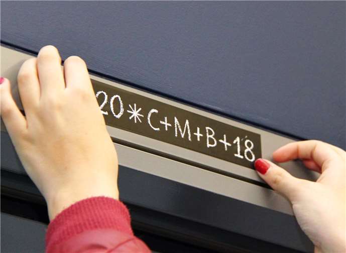 Die drei Buchstaben bedeuten übersetzt „Christus segne dieses Haus“.