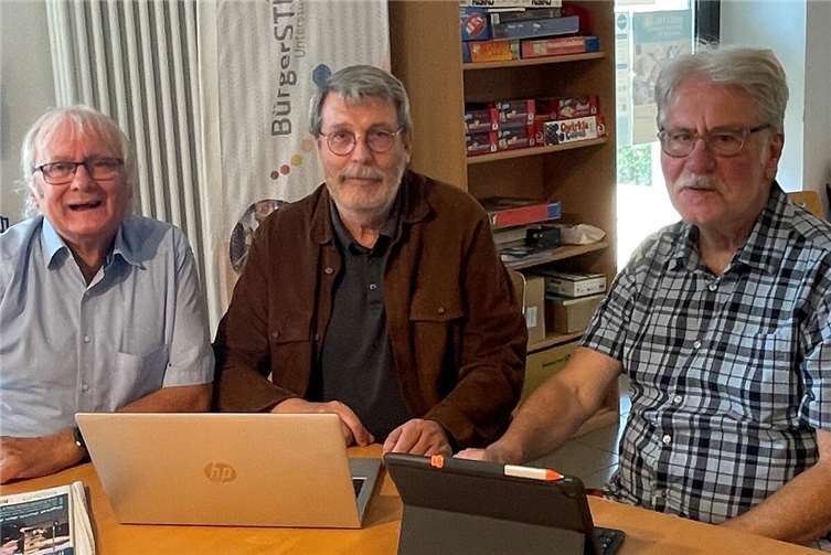 Die drei Digitalbotschafter in der VG Weißenthurm. Foto: VG Weißenthurm / Katharina Demleitner
