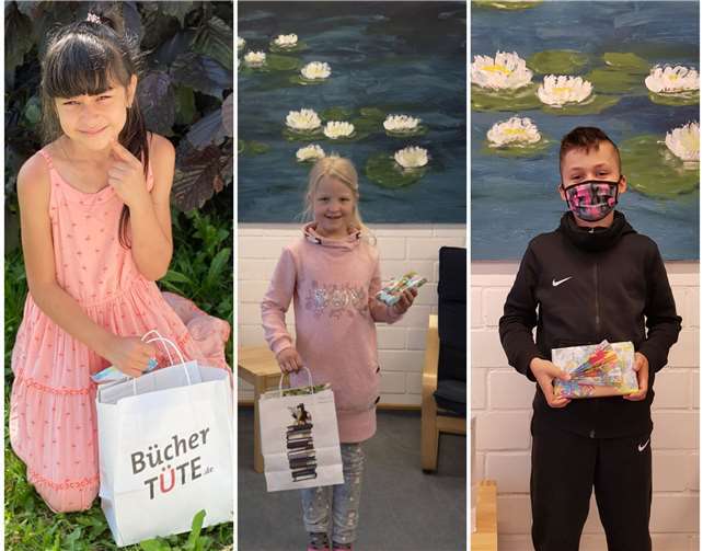 Die drei glücklichen Gewinner. Foto: privat