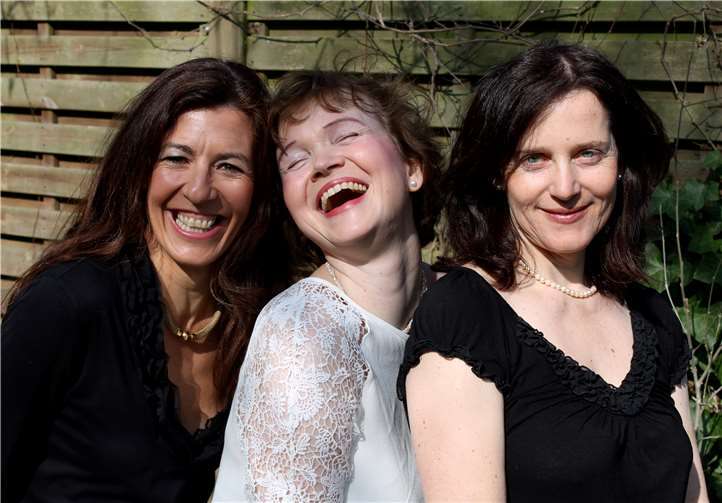 Die drei musikalischen Powerfrauen vom „Trio Chiminade“. privat