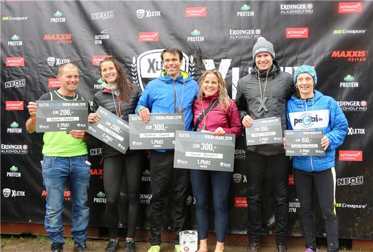 Die drei schnellsten Männer und Frauen erhielten Geld- und Sachpreise.