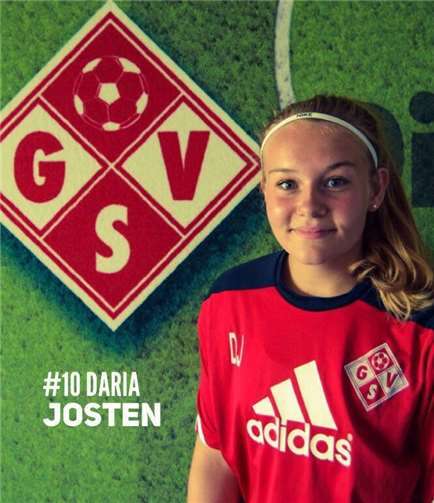 Die dreifache Torschützin Daria Josten.Foto: privat