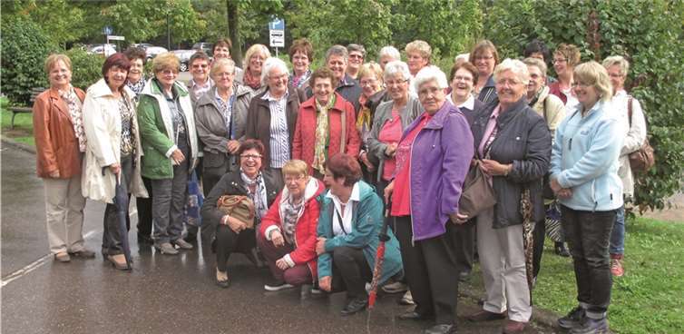 Die dreißig köpfige Frauengemeinschaft hatte bei ihrem Ausflug sehr viel Spaß. privat