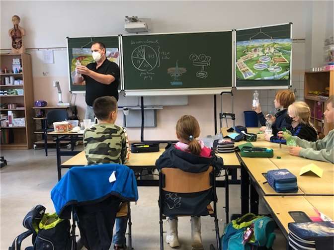Die dritten Klassen nahmen an einem spannenden Wasserprojekt teil. Quelle: Grundschule Am Sonnenberg Unkel
