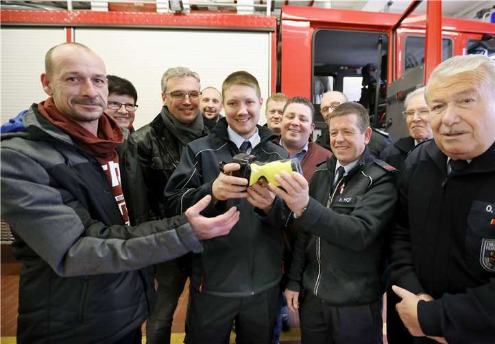 Die durch Spenden finanzierte Wärmebildkamera trägt maßgeblich zur Sicherheit der Feuerwehrleute - und damit auch der Bevölkerung bei.  privat