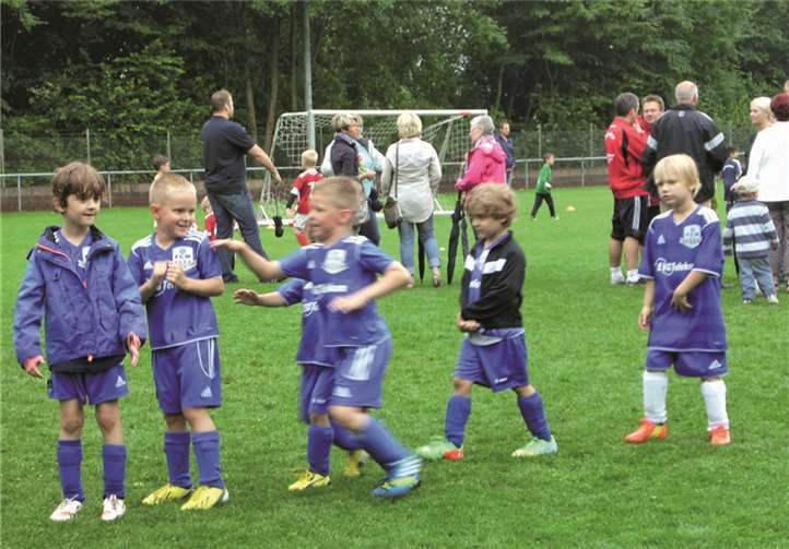 Die durchnässten Bambinis.