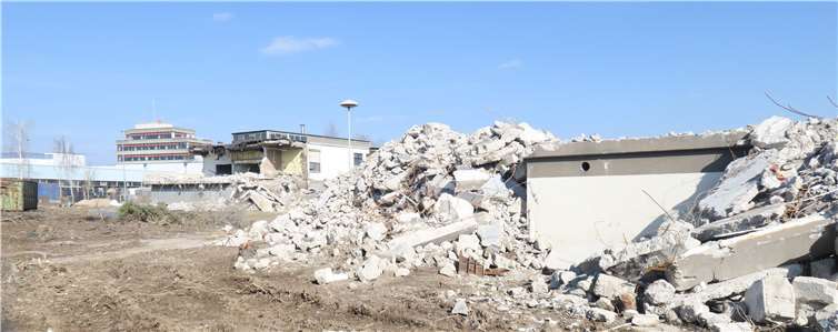 Die ehemalige General-Henke-Kaserne muss einer geplanten Hafencity weichen.