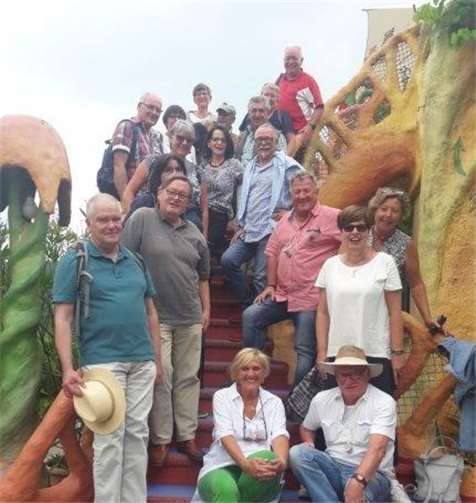 Die ehemaligen Schüler des Jahrgangs 1951/52 Brohl trafen sich zum „Klassenausflug“.Privat