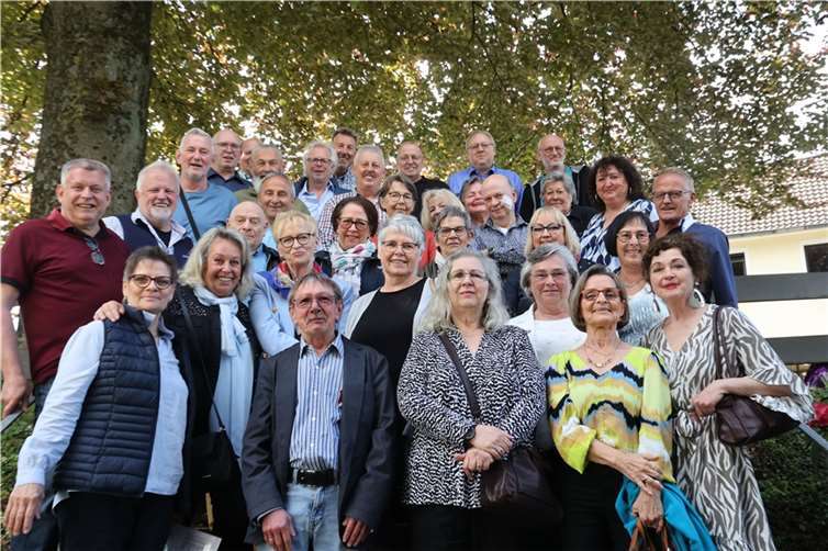 Die ehemaligen Schülerinnen und Schüler verbrachten viele schöne Stunden.  Foto: privat